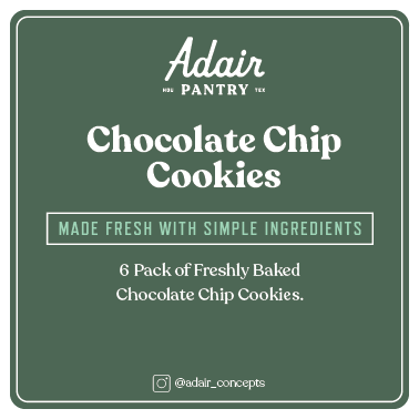 Chocolate Chip Cookies — 6pk