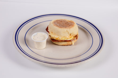 English Muffin — Turkey Bacon, Egg & Cheese